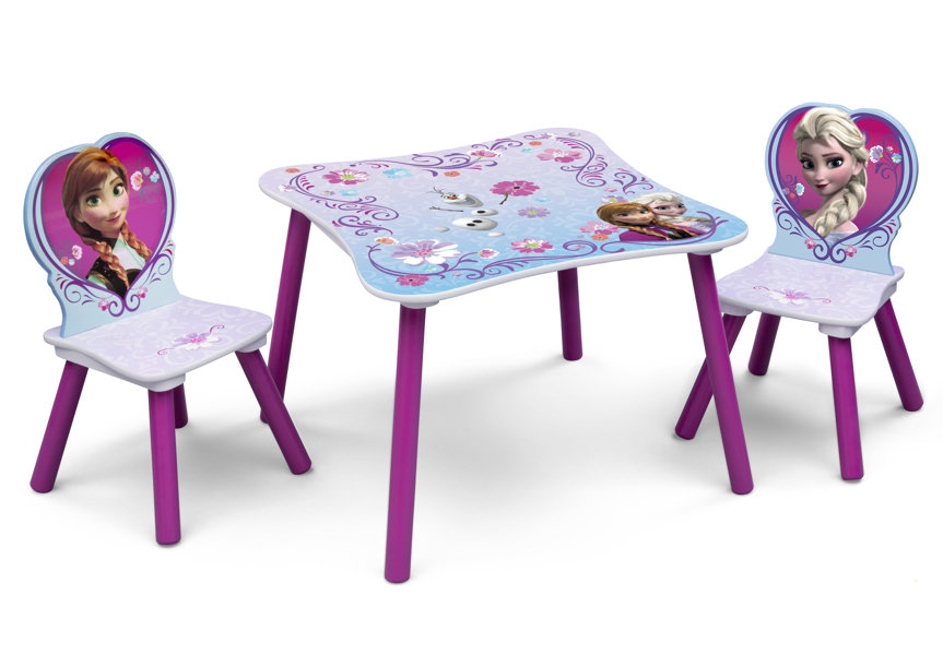 Frozen Disney Frozen Children's Table and Chair Set Wayfair.co.uk